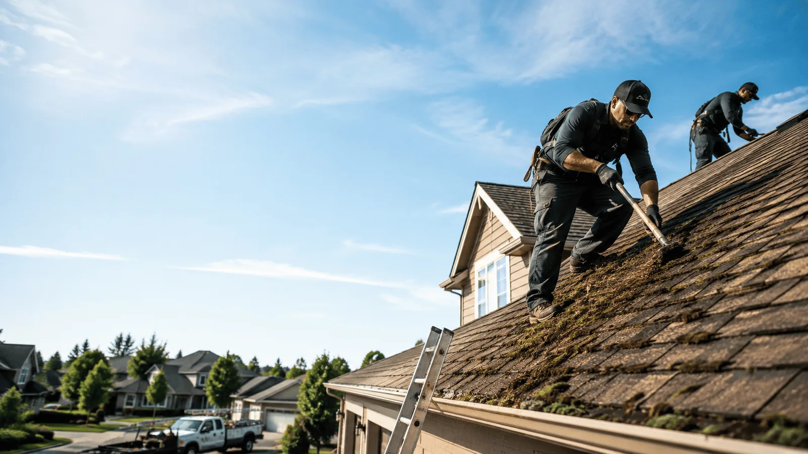 Roof Moss Removal in Camp Murray, WA near me